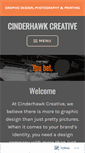 Mobile Screenshot of cinderhawkcreative.com